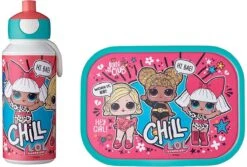 Mepal – Lunchset Campus (pu + Lb) – Pop-up Drinkfles En Broodtrommel Voor Kinderen – LOL Suprise – Bento Box – Lekvrij -Mepal Promos Winkel 1200x812 2