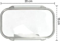 Homra Lunchbox STAQS Grey - Bento Box - 2 Laags Broodtrommel - 3 Compartimenten - Grijs - Lunch To Go - Duurzaam Kunststof - BPA Vrij - 3 Vaks Lunchtrommel Voor Volwassenen - Inclusief Bestek - Magnetron, Diepvries, Vaatwasser Bestendig - Vers Houden -Mepal Promos Winkel 1200x818