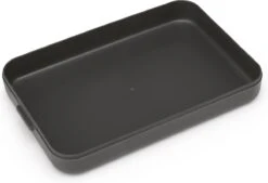Brabantia Make & Take Lunchbox - Plat - Kunststof - Dark Grey -Mepal Promos Winkel 1200x819
