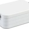 Mepal - Lunchbox Take A Break Midi – Geschikt Voor 4 Boterhammen – Wit – Lunchbox Voor Volwassenen