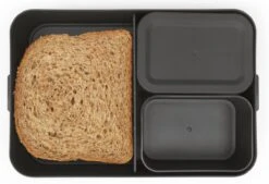 Brabantia Make & Take Bento Lunchbox Incl Bentobox - Large - Kunststof - Dark Grey -Mepal Promos Winkel 1200x821 2