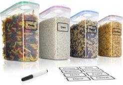 TNM Luxe Luchtdichte Voorraadbussen Set (4x2,5L) – Voorraadpotten - 4 Kleuren -Mepal Promos Winkel 1200x833 1