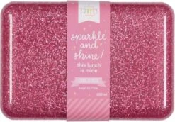 Lunch Box: Glitter - Roze | A Little Lovely Company -Mepal Promos Winkel 1200x835