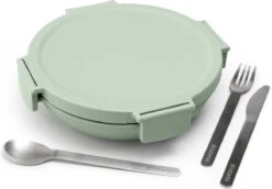 Brabantia Make & Take Lunchkom - 1 L - Kunststof - Jade Green -Mepal Promos Winkel 1200x836