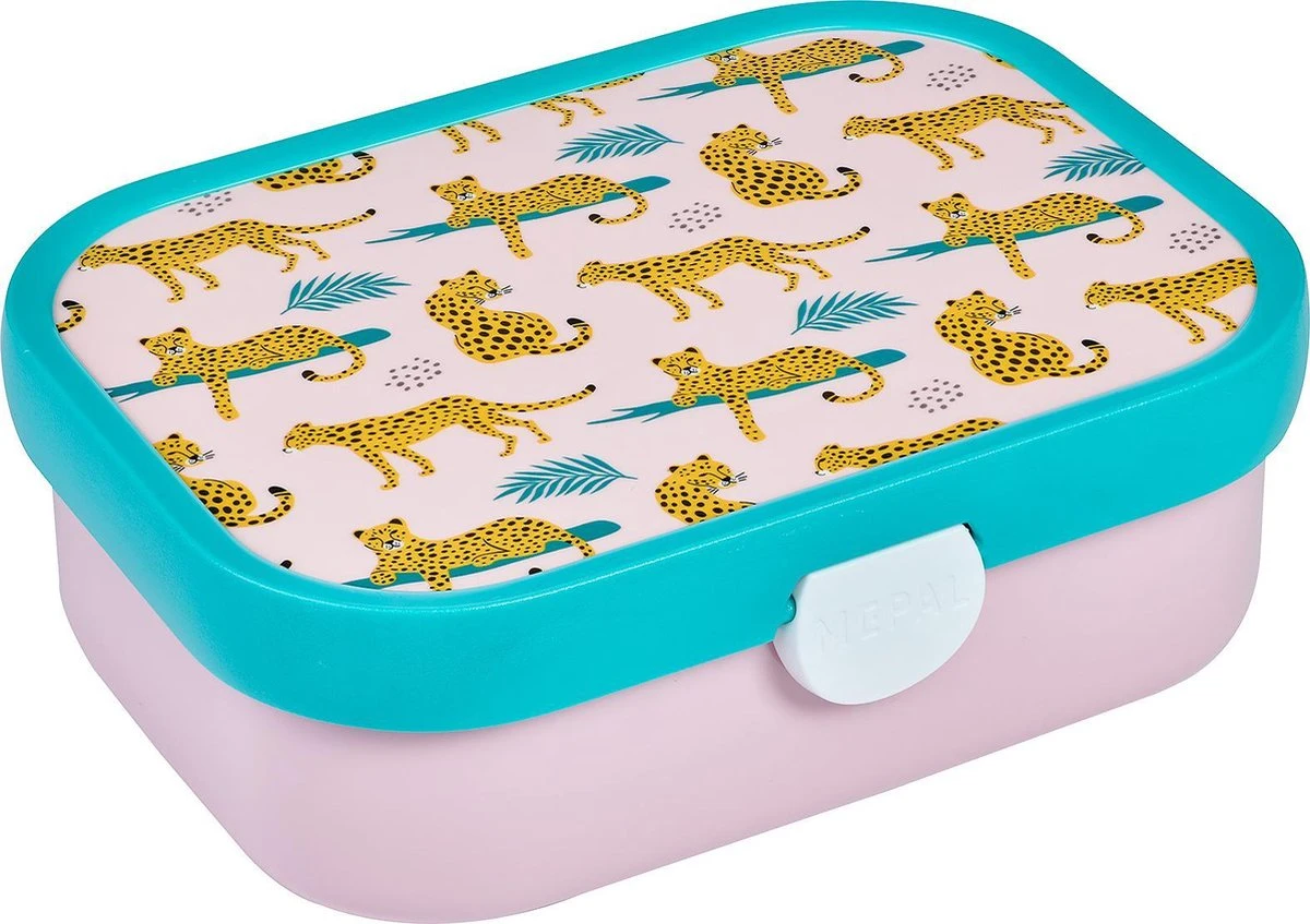 Mepal – Lunchset Campus (sb + Lb) – Schoolbeker En Broodtrommel Voor Kinderen – Leopard – Bento Box - Lekvrij 2 Mepal – Lunchset Campus (sb + Lb) – Schoolbeker En Broodtrommel Voor Kinderen – Leopard – Bento Box - Lekvrij - Afbeelding 2