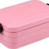 Mepal - Lunchbox Take A Break Midi – Geschikt Voor 4 Boterhammen – Nordic Pink – Lunchbox Voor Volwassenen