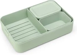 Brabantia Make & Take Bento Lunchbox Incl Bentobox- Large - Kunststof - Jade Green 22 Brabantia Make & Take Bento Lunchbox Incl Bentobox- Large - Kunststof - Jade Green -Mepal Promos Winkel 1200x867 1