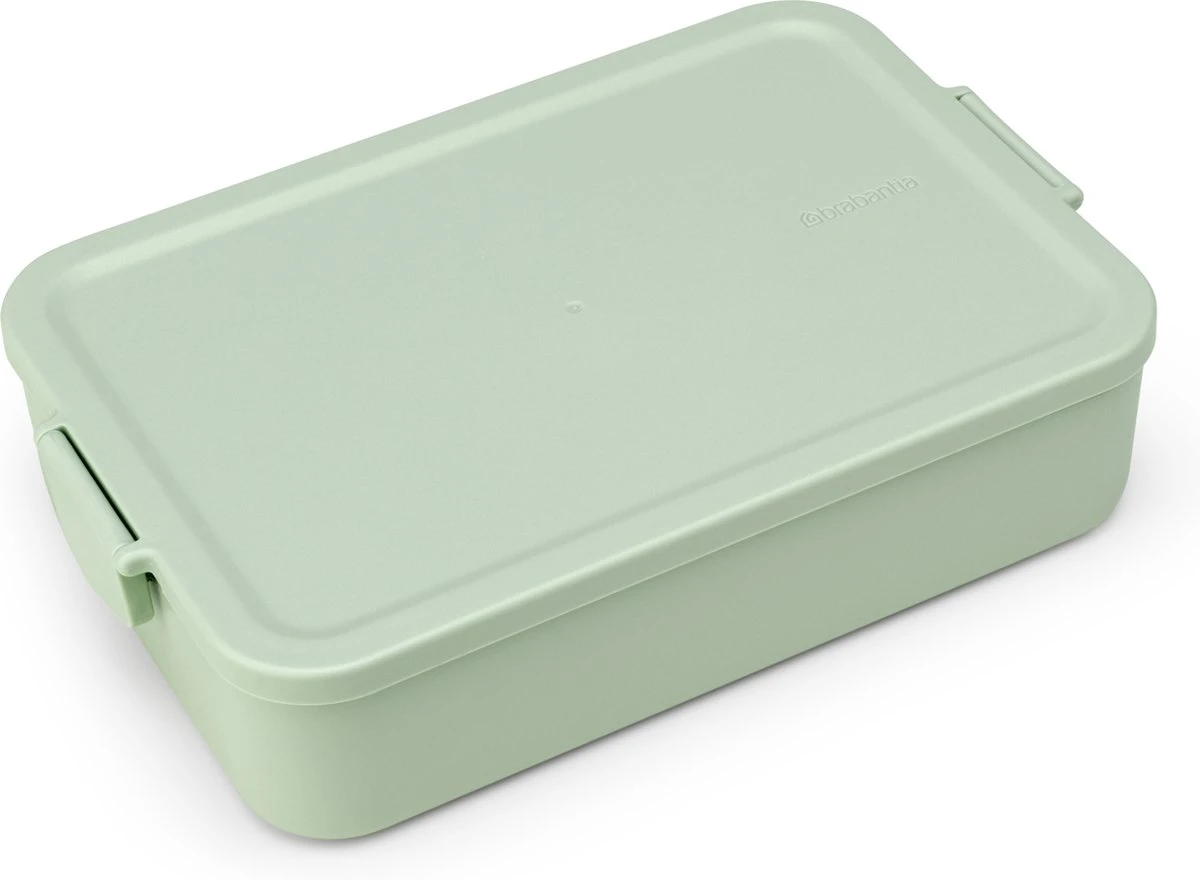 Brabantia Make & Take Bento Lunchbox Incl Bentobox- Large - Kunststof - Jade Green 12 Brabantia Make & Take Bento Lunchbox Incl Bentobox- Large - Kunststof - Jade Green - Afbeelding 12