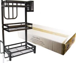 Chefs Cuisine Kruidenrek - Kruidenrek Staand - Keukenrek - Aanrecht Organiser - Bureau Organizer - Keuken Organizers - Roestvrij Staal 9 Chefs Cuisine Kruidenrek - Kruidenrek Staand - Keukenrek - Aanrecht Organiser - Bureau Organizer - Keuken Organizers - Roestvrij Staal -Mepal Promos Winkel 1200x996 3