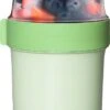 Lock&Lock Yoghurtbeker - Yoghurt Beker To Go - Muesli Beker To Go - Lunchpot - Lunchbeker - Medium - 560 Ml + 310 Ml - Groen