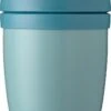 Mepal – Isoleer Lunchpot Ellipse – Houdt Je Eten 6-8 Uur Warm En 12 Uur Koud – Nordic Green – 2 Compartimenten – Soep Beker To Go – Yoghurt Beker Muesli - Thermos Lunchbox