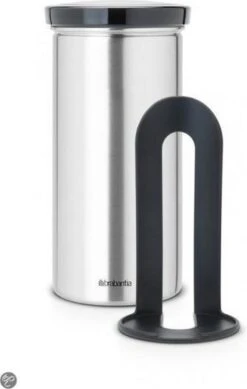 Brabantia Voorraadbus Voor 18 Koffie- En Theepads - Matt Steel Fingerprint Proof / Grijze Deksel 5 Brabantia Voorraadbus Voor 18 Koffie- En Theepads - Matt Steel Fingerprint Proof / Grijze Deksel -Mepal Promos Winkel 761x1200