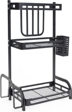 Sens Design Kruidenrek Staand – Keukenrek Voor Kruidenpotjes - Zwart -Mepal Promos Winkel 773x1200