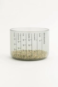 Brabantia Voorraadbussen Met Maatbeker Set Van 2 - 1,3 L - Dark Grey -Mepal Promos Winkel 799x1200 13