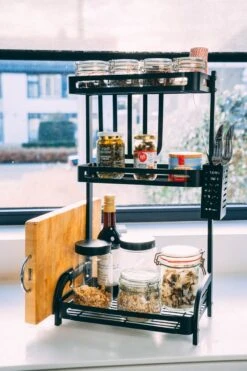 Sens Design Kruidenrek Staand – Keukenrek Voor Kruidenpotjes - Zwart -Mepal Promos Winkel 799x1200 5