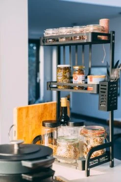 Sens Design Kruidenrek Staand – Keukenrek Voor Kruidenpotjes - Zwart -Mepal Promos Winkel 799x1200 6