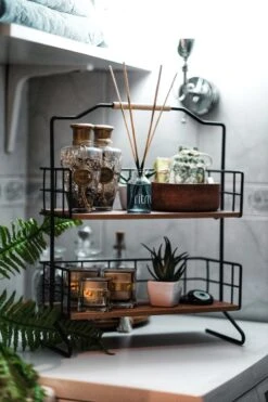 Metalen Keuken Etagere 2 Laags Van Naturn Living | Keuken Opbergrek | Kruidenpotjes Rek | Kruiden Organizer | Keuken Rek Specerijen | Mat Zwart -Mepal Promos Winkel 800x1200 16