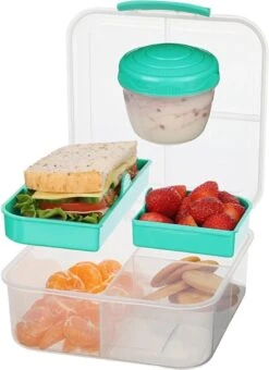 Sistema To Go Bento Cube Lunchbox Limegroen -Mepal Promos Winkel 872x1200