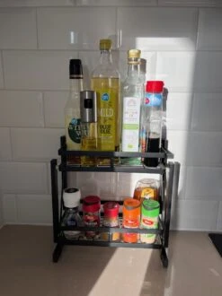 Merkloos Inklapbaar Kruidenrek - 2-laags Keukenrek - Aanrecht Organizer - Kruiden Etàgere - Staand Keukenrek 15 Merkloos Inklapbaar Kruidenrek - 2-laags Keukenrek - Aanrecht Organizer - Kruiden Etàgere - Staand Keukenrek -Mepal Promos Winkel 899x1200 7